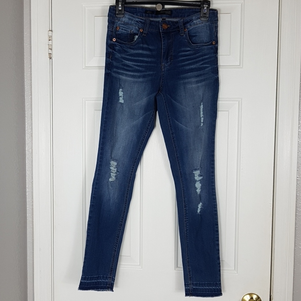 Jeans, Distressed denim Underground Soul Jeans
